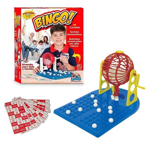 Bingo Globo Jogo Lugo Brinquedos Sorteio Automático Bolinhas