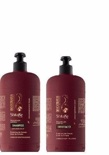 Bio Extratus Shitake Plus Kit Shampoo + Condicionador 1 L