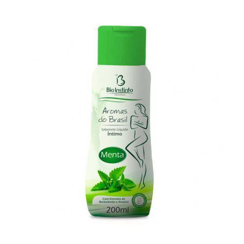 Bio Instinto Menta Sabonete Íntimo Kit com 03