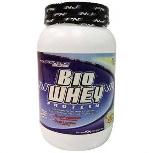 Bio Whey Protein 909G - Performance Nutrition - Morango