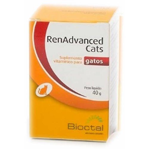 Bioctal Renadvanced Cats 40g - Suplemento para Gatos com Doença Renal