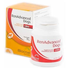Bioctal Renadvanced Dogs 70G - Suplemento para Cães com Doença Renal