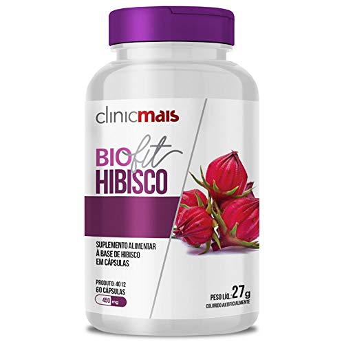 BioFit Hibisco 450mg 60 Cápsulas ClinicMais