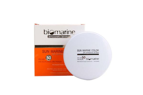 Biomarine Sun Marine Color Pó Compacto FPS50 Canela 15g