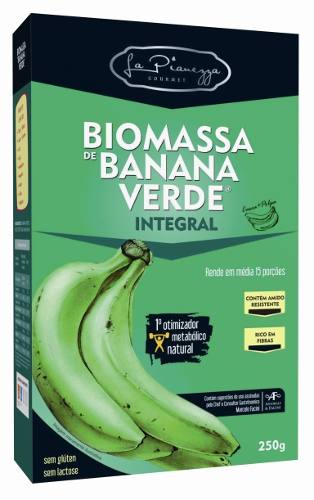 Biomassa de Banana Verde Integral 250g - La Pianezza