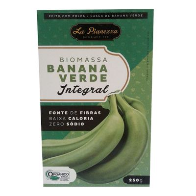 Biomassa de Banana Verde Integral 250g - La Pianezza