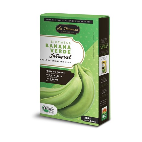 Biomassa de Banana Verde Integral - 250G