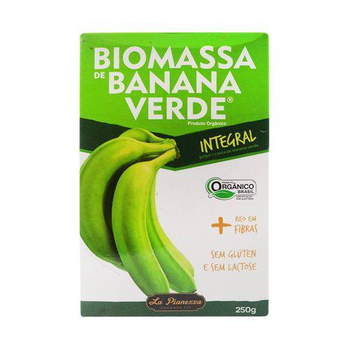 Biomassa de Banana Verde Integral 250gr La Pianezza