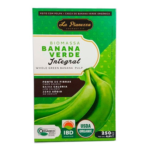 Biomassa de Banana Verde Integral La Pianezza (250G)