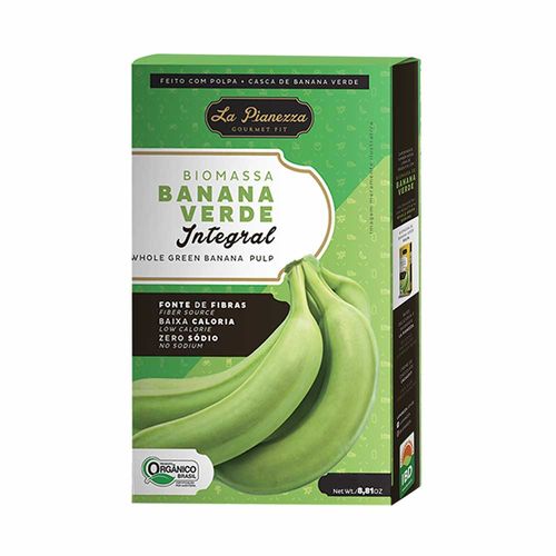 Biomassa de Banana Verde Orgânica Integral - La Pianezza - 160g