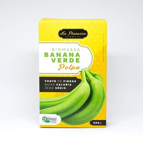 Biomassa de Banana Verde Polpa 250g