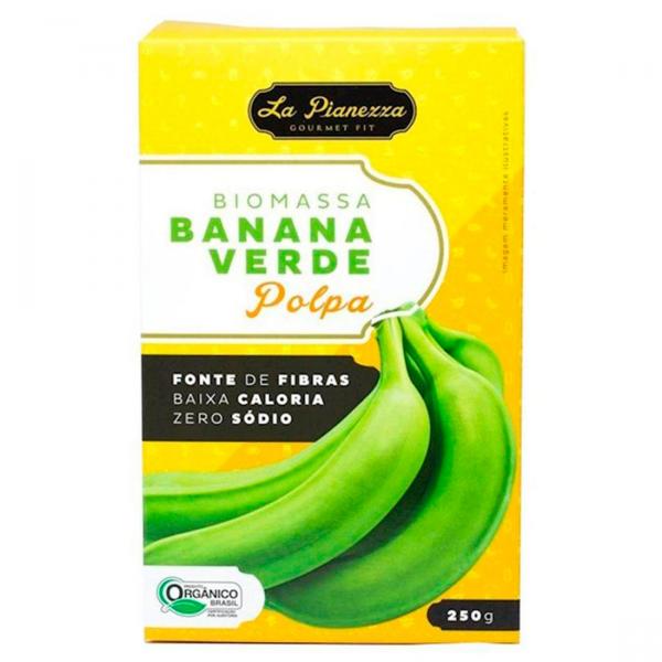 Biomassa de Banana Verde Polpa Orgânico 250g La Pianezza