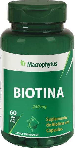 Biotina 250mg 60cps (vitamina H) Macrophytus