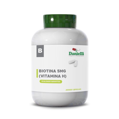 Biotina 5mg ( Vitamina H )