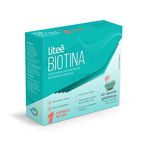 Biotina Litee 60 Cápsulas Gelatinosas