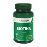 Biotina Vitamina H 250mg Macrophytus - 60caps