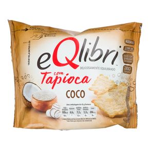 Biscoito com Tapioca Sabor Coco Eqlibri 45g