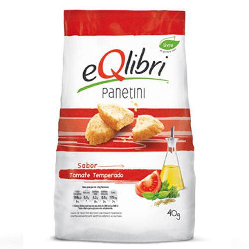 Biscoito Eqlibri Panetini Tomate Temperado 40g - Elma Chips