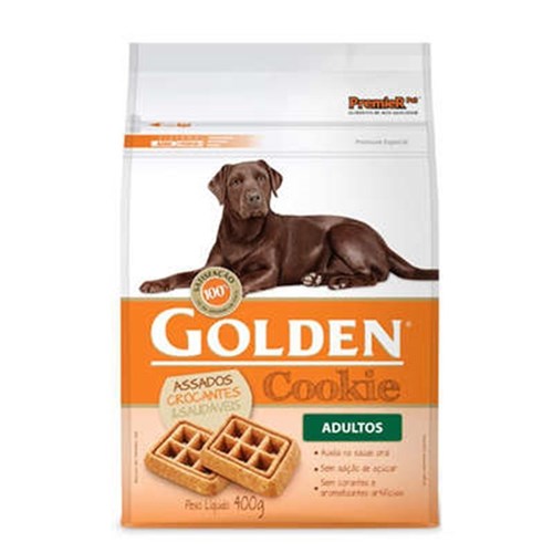 Biscoito Golden Cookie Cães Adultos 400Gr