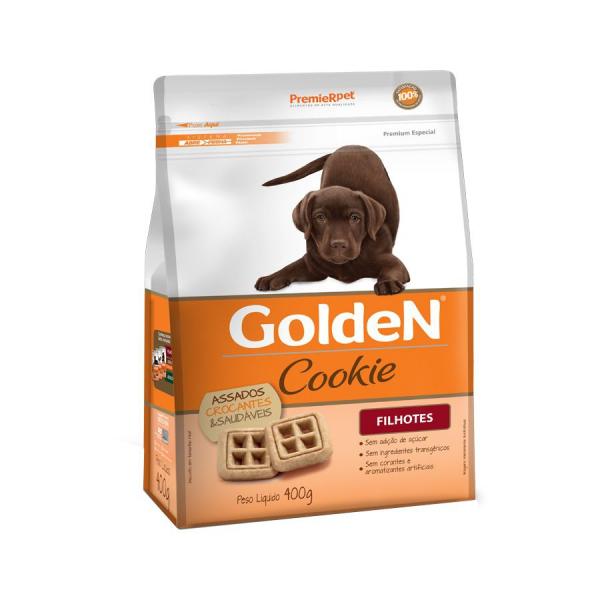 Biscoito Golden Cookie Cães Filhotes 400 G