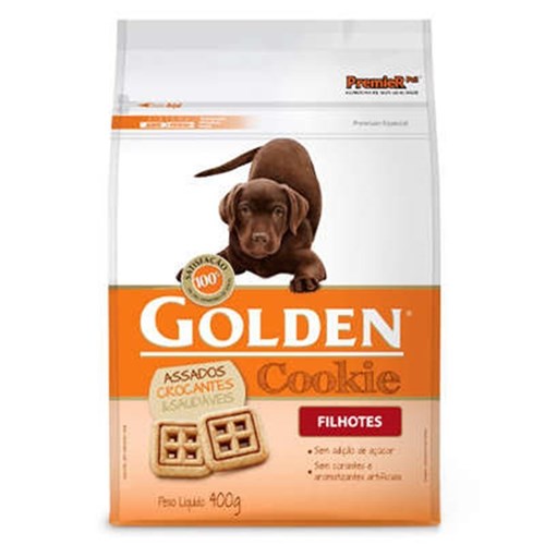 Biscoito Golden Cookie Cães Filhotes 400Gr