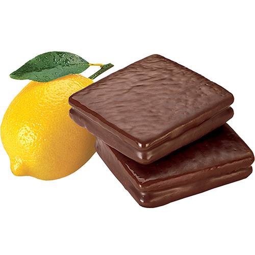 Tudo sobre 'Biscoito Limão com Cobertura de Chocolate 420g Caixa com 12 Unidades - Havanna'