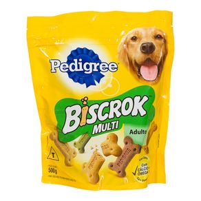 Biscoito Multi Biscrok para Cães Adultos Pedigree 500g