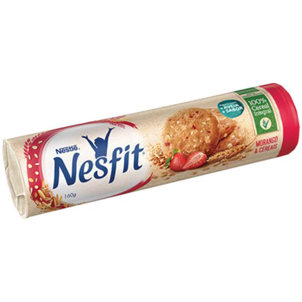 Biscoito Nesfit Morango e Cereais 160g - Nestlé