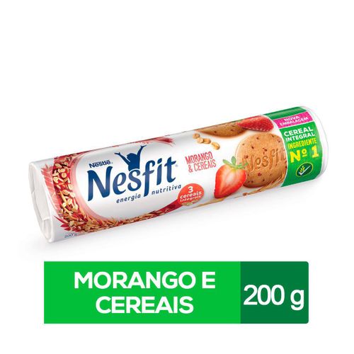 Biscoito NESTLÉ Nesfit Morango e Cereais 200g