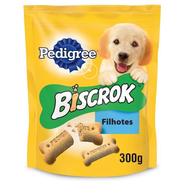 Biscoito Pedigree Biscrok Junior para Filhotes 300 Gr