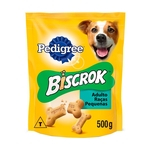 Biscoito Pedigree Biscrok Mini para Cães Adultos de Raças Pequenas 500g