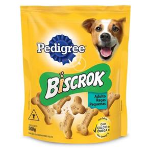 Biscoito Pedigree Biscrok Mini para Cães Adultos de Raças Pequenas