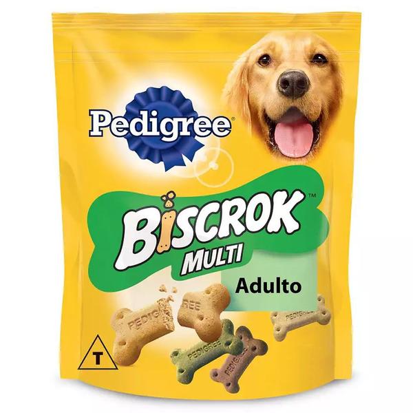 Biscoito Pedigree Biscrok Multi para Cães Adultos 500 G