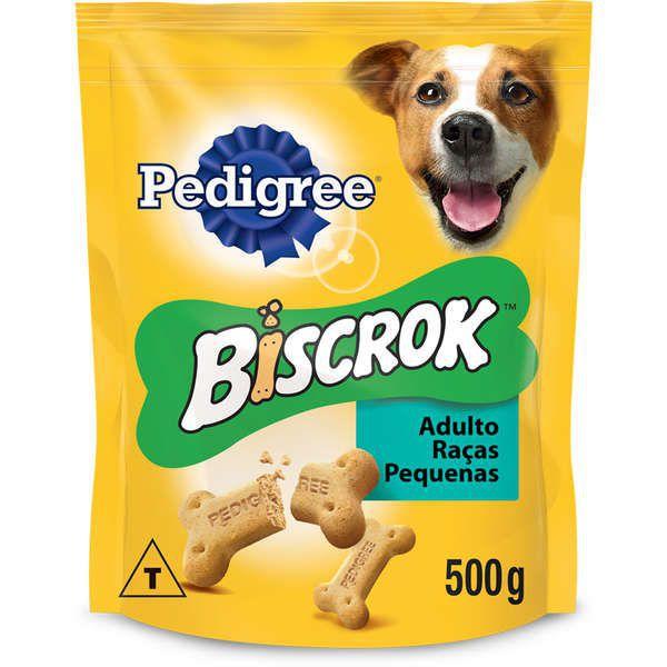 Biscoito Pedigree Biscrok para Cães Adultos de Raças Pequenas