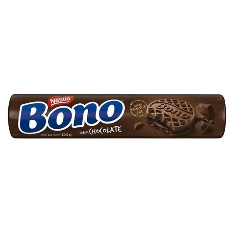 Biscoito Recheado Bono Chocolate 126g - Nestlé