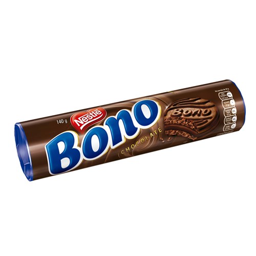 Biscoito Recheado Chocolate Bono 140G