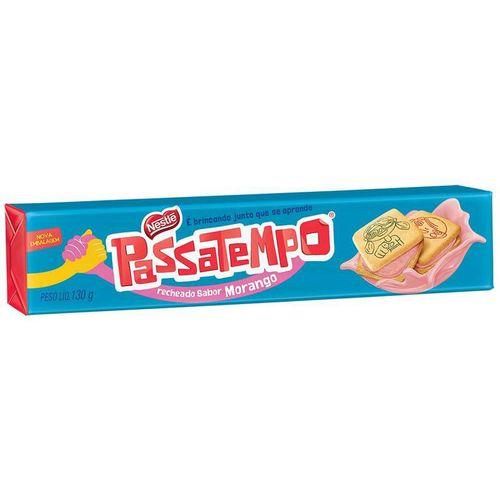 Biscoito Recheado Passatempo Morango 130 G - Nestle