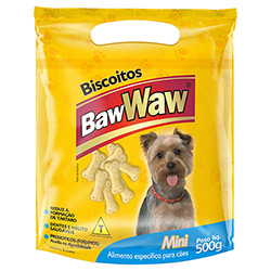 Biscoitos para Cães Mini 500g - Baw Waw