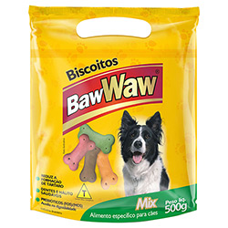 Biscoitos para Cães Mix 500g - Baw Waw