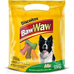 Biscoitos para Cães Mix Baw Waw - 500 G
