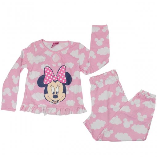 Bizz Store - Pijama Infantil Feminino Lupo Disney Minnie Rosa