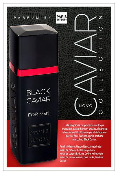 Black Caviar Paris Elysees Perfume Masculino de 100 Ml