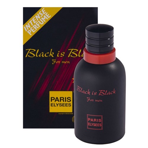Black Is Black 100 Ml - Masculino - Paris Elysees