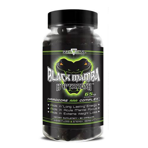 Black Mambaa Hyperush (90 Caps) Innovative Labs