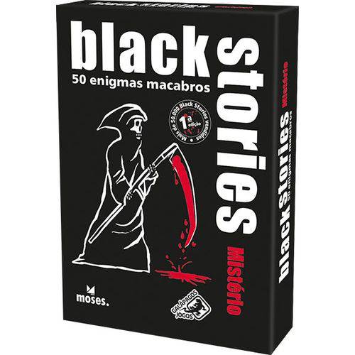 Tudo sobre 'Black Stories Mistério Galapagos BLK107'