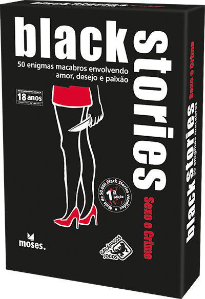 Black Stories: Sexo & Crime - Jogo de Cartas - Galápagos - Galapagos