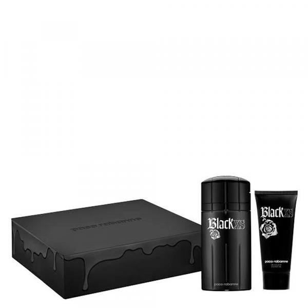 Black XS Paco Rabanne - Masculino - Eau de Toilette - Perfume + Gel de Banho