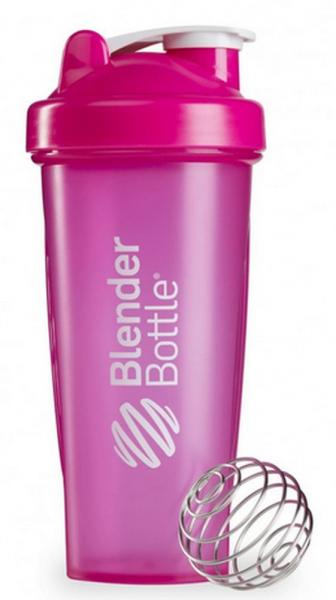 Blender Bottle Full Color Rosa C/ Branco (830ml) - Blender Bottle