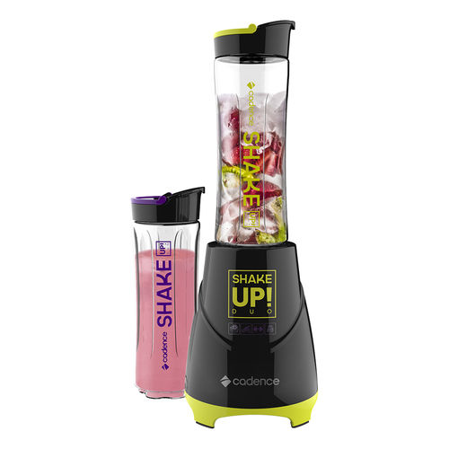 Blender Shake Up Duo Cadence com Duas Jarras 300w Preto