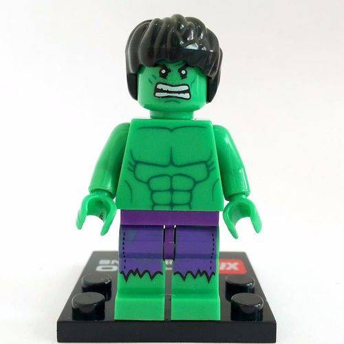 Tudo sobre 'Bloco de Montar Hulk Clássico Marvel Vingadores Compatível LEGO'